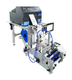 半自動預打印圓瓶貼標機